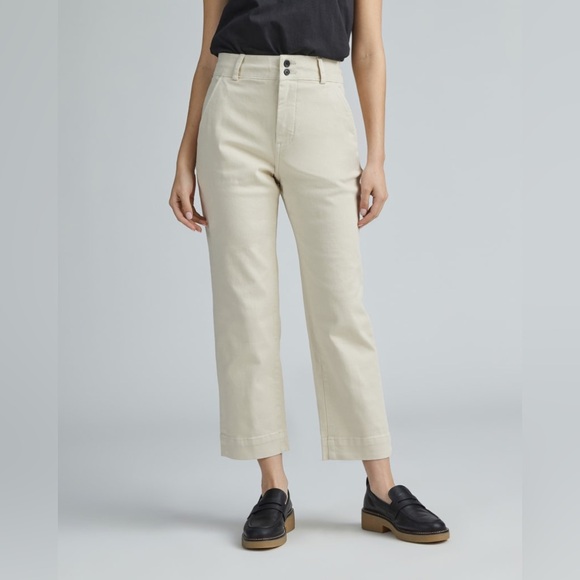 NWT Everlane The Organic Straight-Leg Pant - Picture 2 of 14